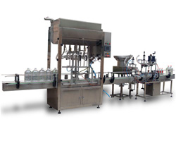 四桶位全自動(dòng)潤(rùn)滑油專(zhuān)用灌裝生產(chǎn)線