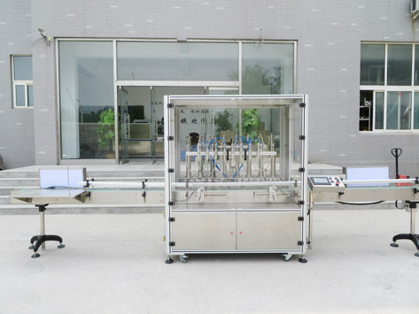 食用油灌裝機(jī)高精度，新科技